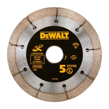Dewalt DT3758-QZ Fogfrässkiva 125 mm