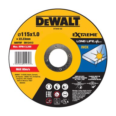 Dewalt DT3442-QZ Kapskive 115x1x22,23 mm