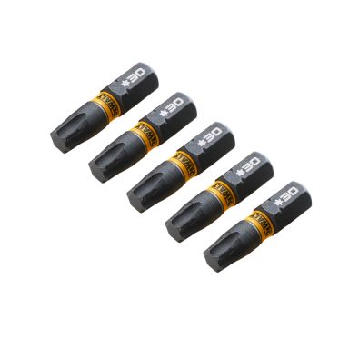Dewalt DT7384T-QZ Ruuvauskärki T30, 25 mm, 5 kpl
