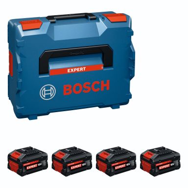 Bosch EXPERT 4x EXBA18V-55 Batteripaket 5,5 Ah, 5 delar