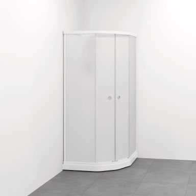 Macro Design Flow Semi Standard Dusjkabinett uten blandebatteri, med dusjsett