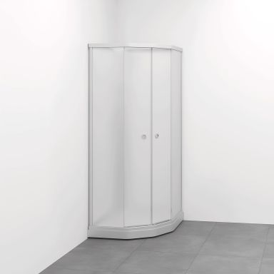 Macro Design Flow Semi Standard Dusjkabinett uten blandebatteri, med dusjsett