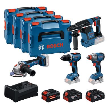 Bosch GSR18V-65 Akkukonesarja akuilla ja laturilla