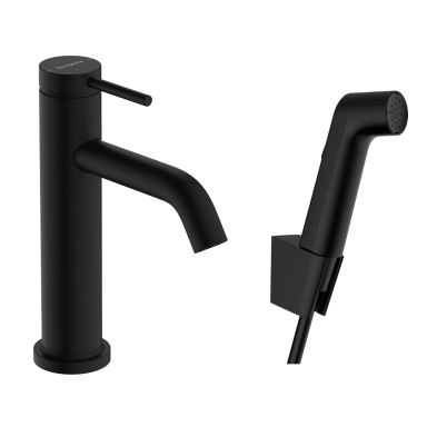Hansgrohe Tecturis S Pesuallashana bidee-käsisuihkulla ja 160 cm:n suihkuletkulla