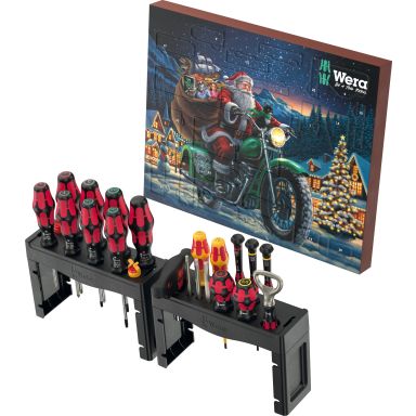 Wera 05136610001 Joulukalenteri 2025, 28 osaa