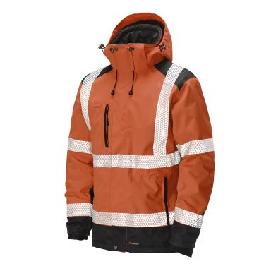 L.Brador 430P Vinterjacka hi-vis orange, klass 3