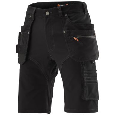 L.Brador 1420P Arbetsshorts svart