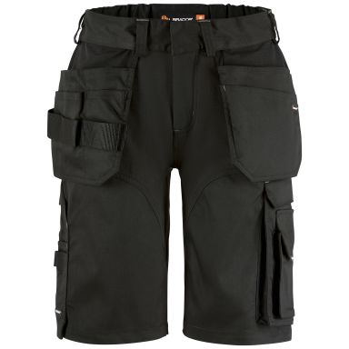 L.Brador 1844PB-W Arbetsshorts svart, dam