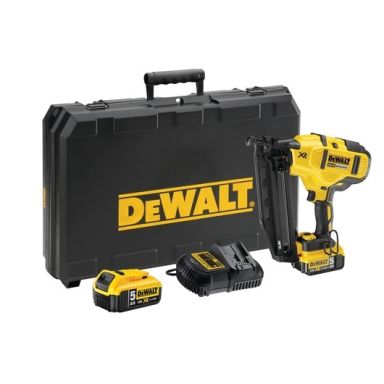 Dewalt DCN660P2-QW Dyckertpistol med 2 st 5,0 Ah batteri och laddare