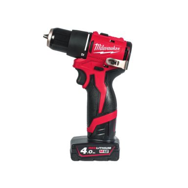 Milwaukee M12 BLPDRC-402C Akkuiskuporakone akkujen ja laturin kanssa