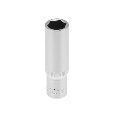 PELA 562168 Hylsa drivstorlek, 1/4", 6-kant, lång