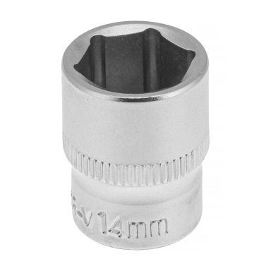 PELA 562368 Hylsa drivstorlek 1/4&quot, 6-kant, kort