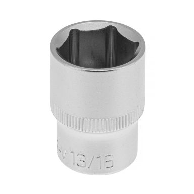 PELA 562451 Hylsa drivstorlek 1/2", 6-kant, kort