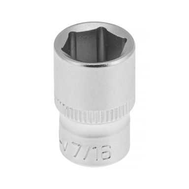 PELA 562157 Hylsa drivstorlek 1/4", 6-kant, kort
