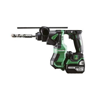 HiKOKI DH18DPA Borhammer med 5,0 Ah batterier og lader
