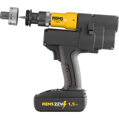 REMS Akku-Ex-Press Cu 22 V ACC Ekspansionsværktøj med batteri og oplader