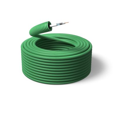 PM FLEX RG6T Koaxialkabel fördragen, 16 mm x 100 m, 1xRG6
