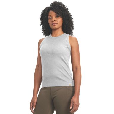 Carhartt 107481 Linne grå, dame, tencel, ribbet