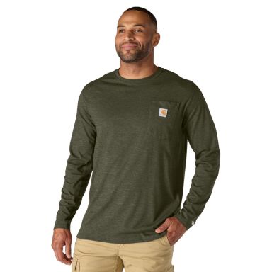 Carhartt 106656G73 T-shirt basil grön, långärmad