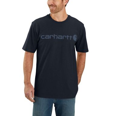 Carhartt Logo 103361 T-shirt marinblå