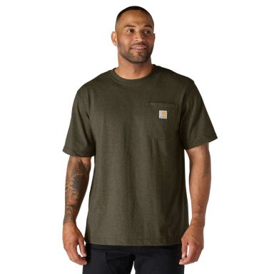 Carhartt Pocket 103296 T-shirt mörkbrun