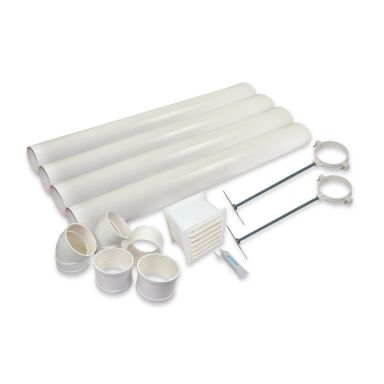 Separett Family 1181-01 Ventilasjonssett hvit, 110 mm