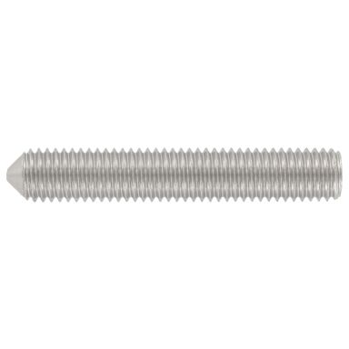 Schäfer & Peters 402723  40 Stoppskrue M3 MS6SS A2, ISO 4027 (DIN 914)