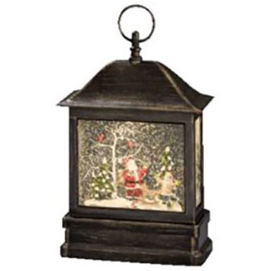 Konstsmide 2886-000 Lykt nisse med barn, vannfylt