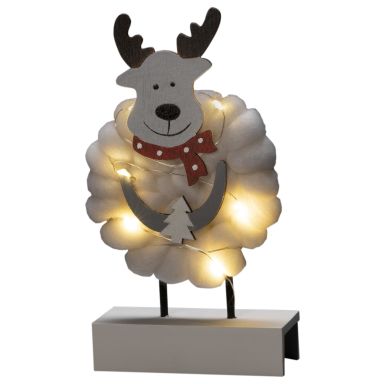 Konstsmide 3266-210 Dekorationsbelysning älg, trä