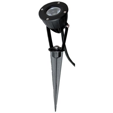 LightsOn Luminus 5002 Markspotlight svart, 300 lm, 5 W