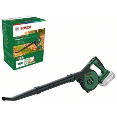Bosch DIY UniversalLeafBlower 18V-130 Lövblås utan batteri och laddare