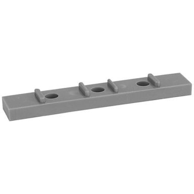 Faluplast 19411 Distanskloss för 110 mm enkelklämma, grå