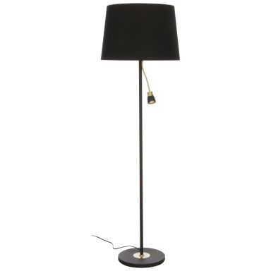 Aneta Lighting Eketorp 19815-15-25 Lattiavalaisin musta/messinki, 145 cm, E27/LED