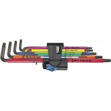 Wera 967/9 XL Multicolour HF Kuusiokoloavainsarja