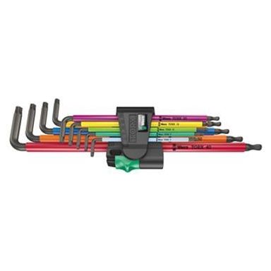 Wera 967/9 XL Multicolour HF Kuusiokoloavainsarja