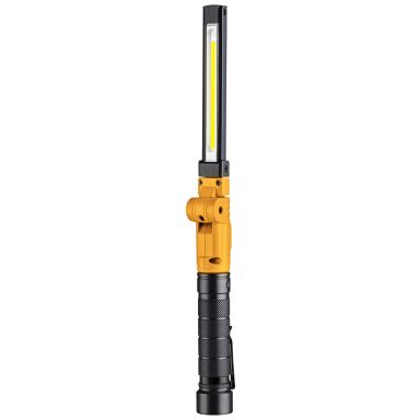 Ironside Slim Håndlampe 1600 lm + UV, genopladelig