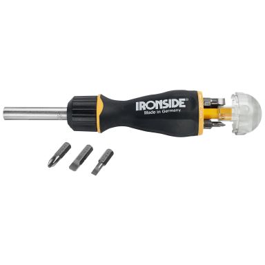 Ironside 120046 Spärrskruvmejsel med 8 bits