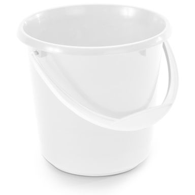 Nordiska Plast 1051-0100 Spand af plast hvid, 5 l