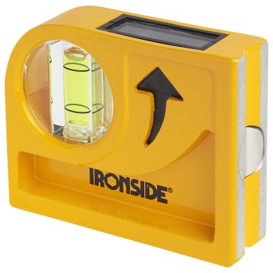 Ironside 100572 Vaterpas 80 mm, helstøbt