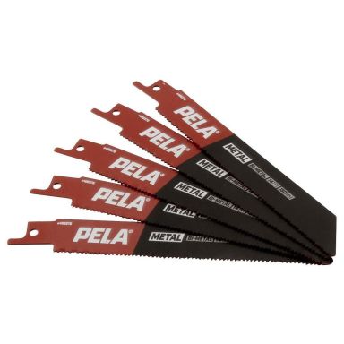 PELA 488378 Tigersågblad 150 mm, 14 TPI, 5-pack