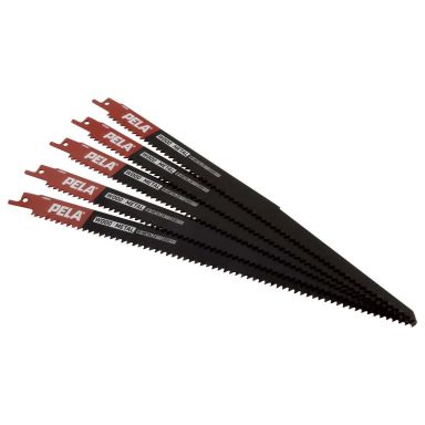 PELA 488384 Tigersågblad 300 mm, 6 TPI, 5-pack