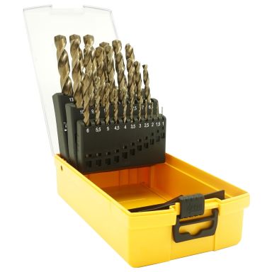 Ironside Pro 201271 Borsett 25 stk. bor, 1–13 mm