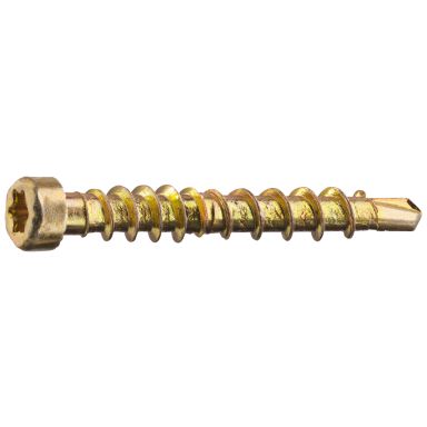 Grabber LTX28CH200 Listskrue med bits, gulkrom