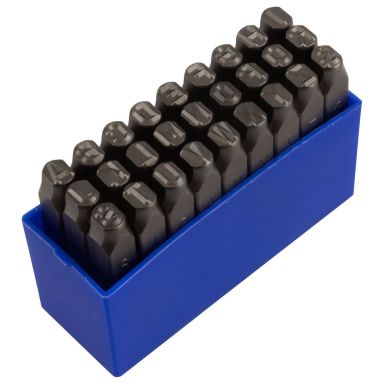 PELA 549855 Bokstavstans 7 mm, 27-pakk