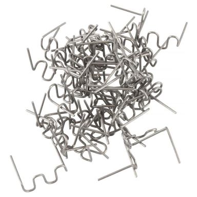PELA 554163 Klammer till plastsvets, 0,8 mm, typ Z, 50-pack