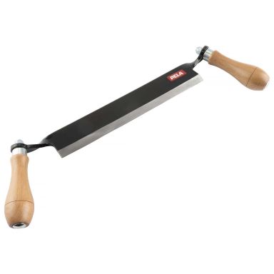 PELA 562311 Bandkniv 25,4 cm, träskaft, stålblad