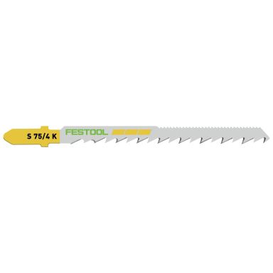 Festool WOOD CURVES S 75/4 K/20 Sticksågsblad 20-pack