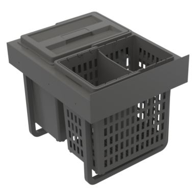 Beslag Design Select Base Hero Kildesorteringsbeholder mørkegrå