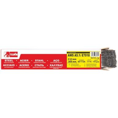 Telwin 802748 Hitsauselektrodi 119 kpl:n pakkaus