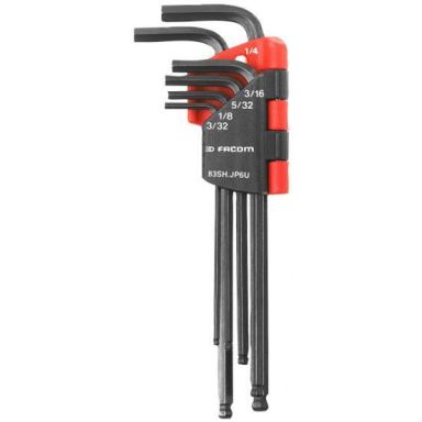 Facom 83SH.JU8 Unbrakonøglesæt 3/32"-3/8", 8 stk.